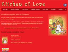 Tablet Screenshot of kitchenoflove.org